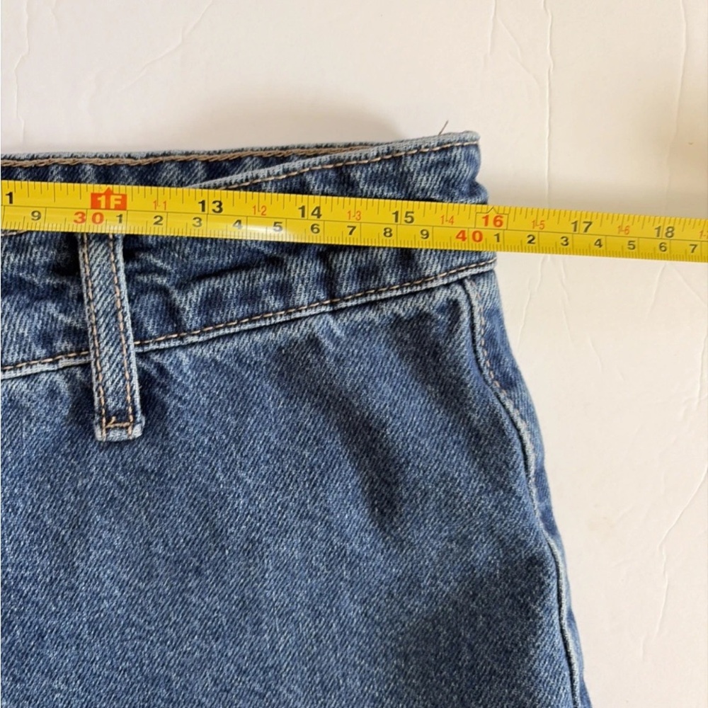 Zara Dark Blue Wide-Leg Cargo Jeans - Picture 8 of 13